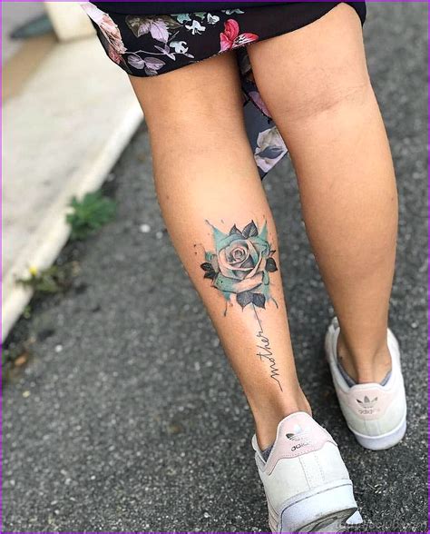 tatuajes para piernas de mujer|Tatuajes en las piernas de Mujeres ️ 50 Ideas que。